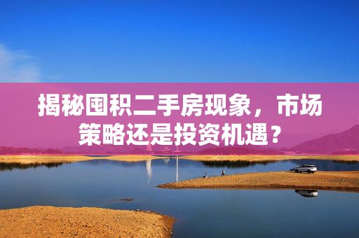 揭秘囤积二手房现象，市场策略还是投资机遇？