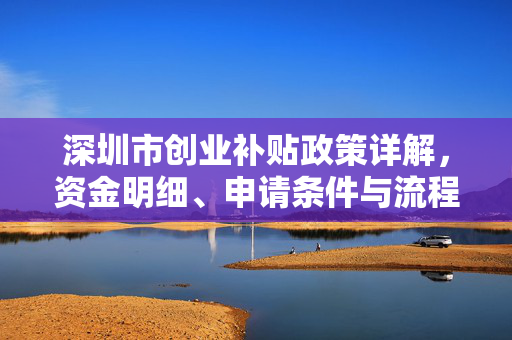 深圳市创业补贴政策详解，资金明细、申请条件与流程全攻略